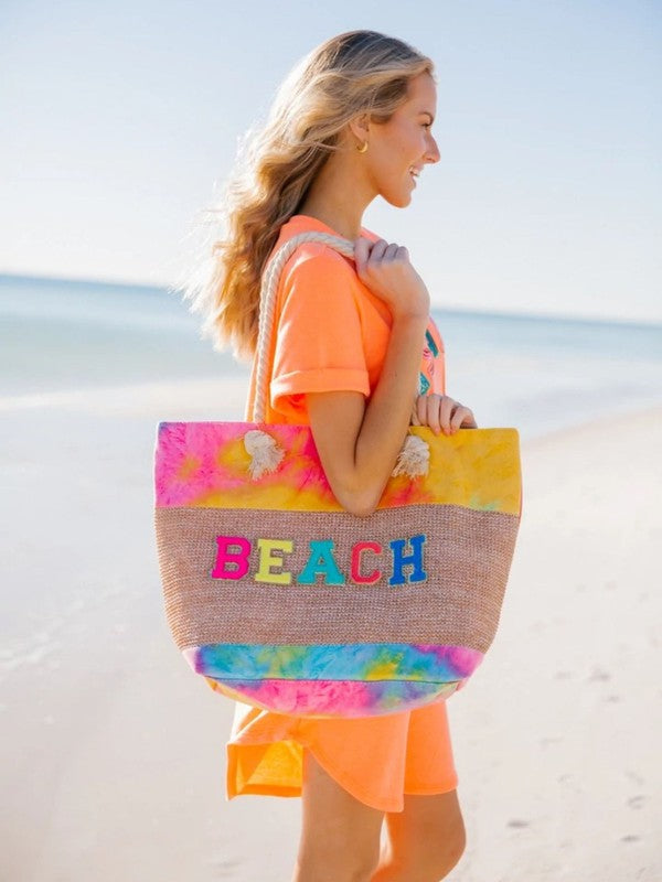 Tie-dye Beach Bag