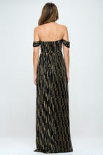 Black/Gold Formal Dresses