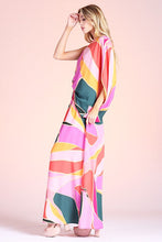 Pink SLouchy One Shoulder Maxi Dress