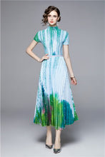 Green Multi Sexy Maxi Dress 2pc Set