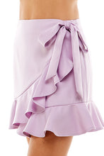 Light Purple Special Summer Short Skirt
