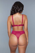 Wine Red Bodysuit