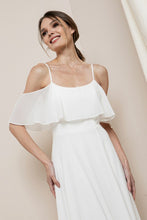 Ivory Blouson-style Class Bridesmaid Dress