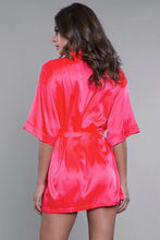 Hot Pink Getting Ready Robe Rose Pink
