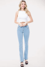 Ltdenim Mid Rise Slim Bootcut Jean