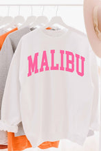 White Malibu Graphic Sweatshirt