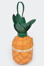 Orange Studded Pineapple Fun Clutch