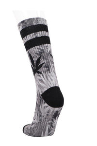 Grey Marijuana Leaf Socks（12pairs）