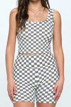 Black Check Sport 2 Piece Set