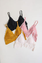 Blush Butterfly Scallop Lace Bralette