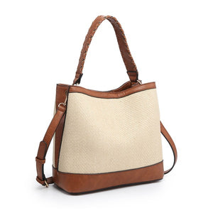 Natural Simple Satchel