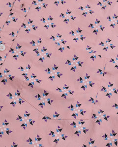 Pink Mauve Geo Shapes Shirt