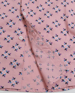 Pink Mauve Geo Shapes Shirt