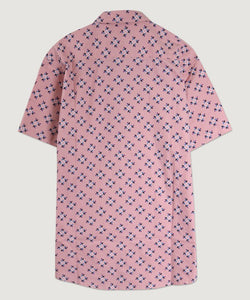 Pink Mauve Geo Shapes Shirt