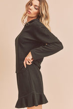 Black Casual Long Sleeve Suit