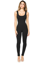 Black Sleeveless Jumpsuits