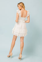 Off White Summer Mini Dress