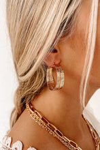 Gold Plated Fashion Hoop Earrings