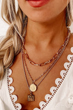 Gold Color Multicolor Fashion Necklace