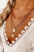 Gold Color Multicolor Fashion Necklace