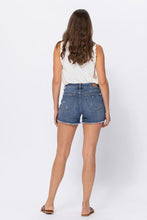 Dark Blue Denim Shorts