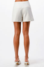 White Tailored Shorts