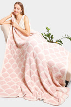 Mermaid Scale Patterned Blanket