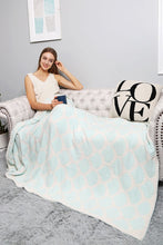 Mermaid Scale Patterned Blanket