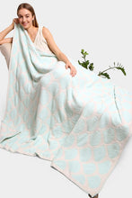Mermaid Scale Patterned Blanket