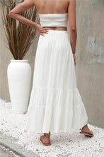White Womens Dress Set