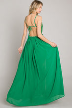 Kelly Green Crochet Top Sexy Long Dress