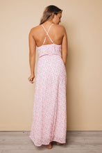 Pink Maxi Dress with Split