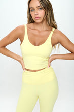 Light Yellow Sports 2 Piece Set