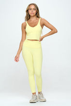Light Yellow Sports 2 Piece Set