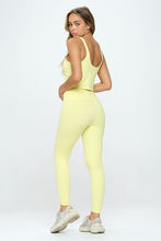 Light Yellow Sports 2 Piece Set