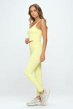 Light Yellow Sports 2 Piece Set