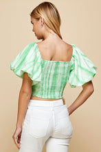 Womens Tie Dye Cropped Top