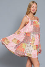 Ruffle Shoulder Strap Tiered Mini Dress