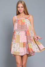 Ruffle Shoulder Strap Tiered Mini Dress