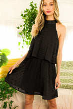 Black Halter Neck Dress