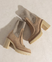 Khaki Oasis Society Melanie - Platform Sock Boots
