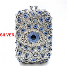 Evil Eye Rhinestone Evening Bag