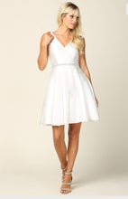 White Party Dress, Short Dress