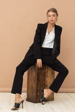 Black Blazer with Pants Set