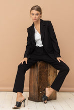 Black Blazer with Pants Set