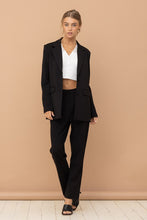 Black Blazer with Pants Set