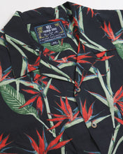 Black Tropical Camp Shirt