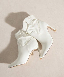 White Oasis Society Kate - Slim Heel Booties