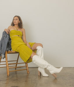 White Oasis Society Stephanie - Knee-high Boots