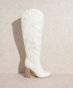 White Oasis Society Stephanie - Knee-high Boots